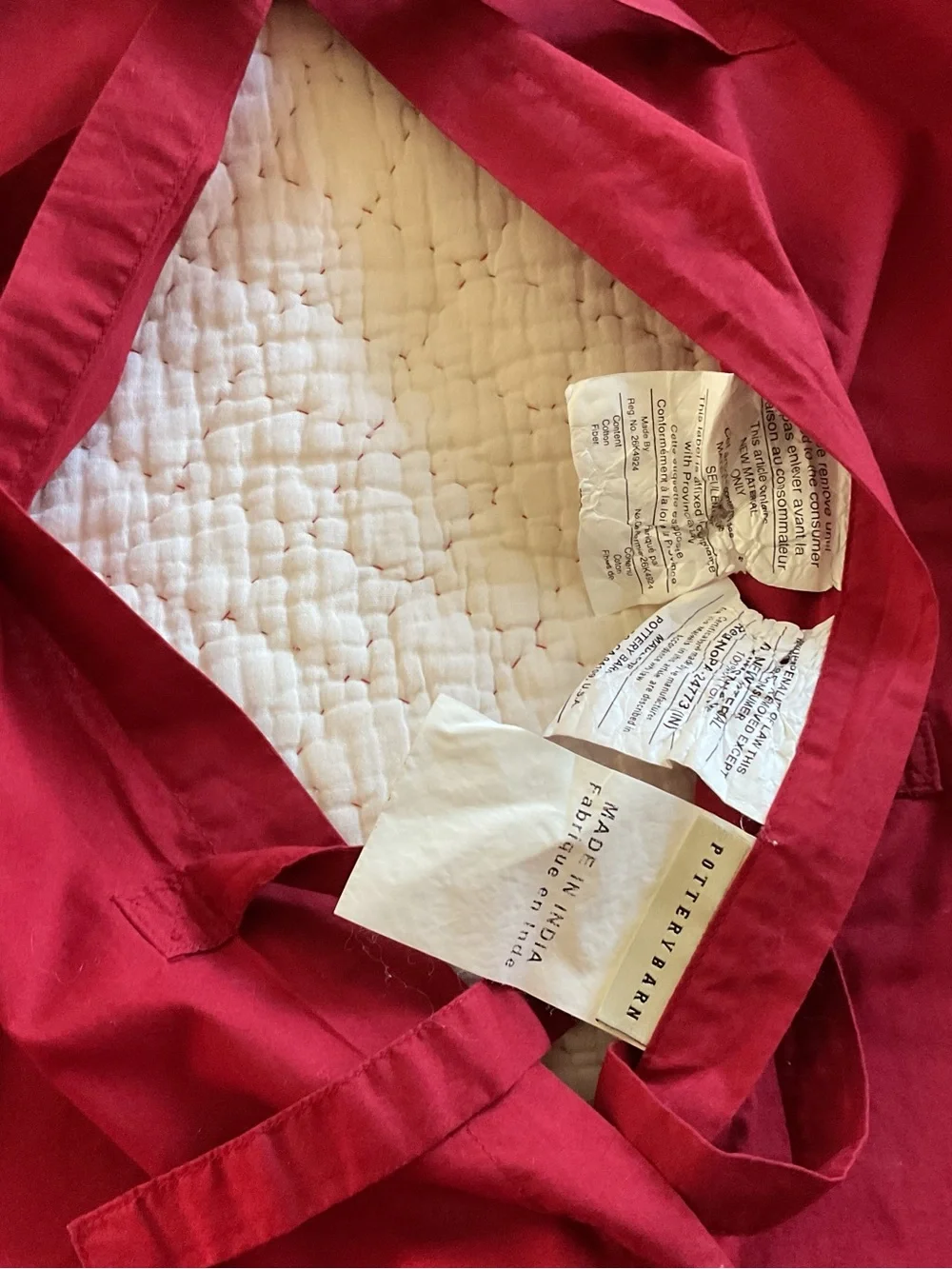 2 Pottery Barn Georgia Quilted Paisley Vintage 2005s Pillow Shams Standard